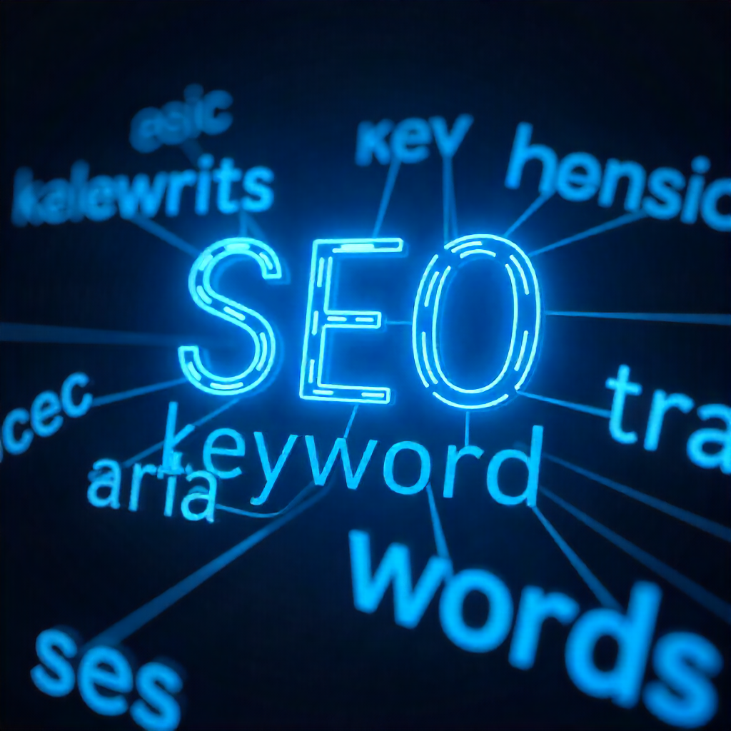 freepik a modern art representation of seo keywords with b 59921
